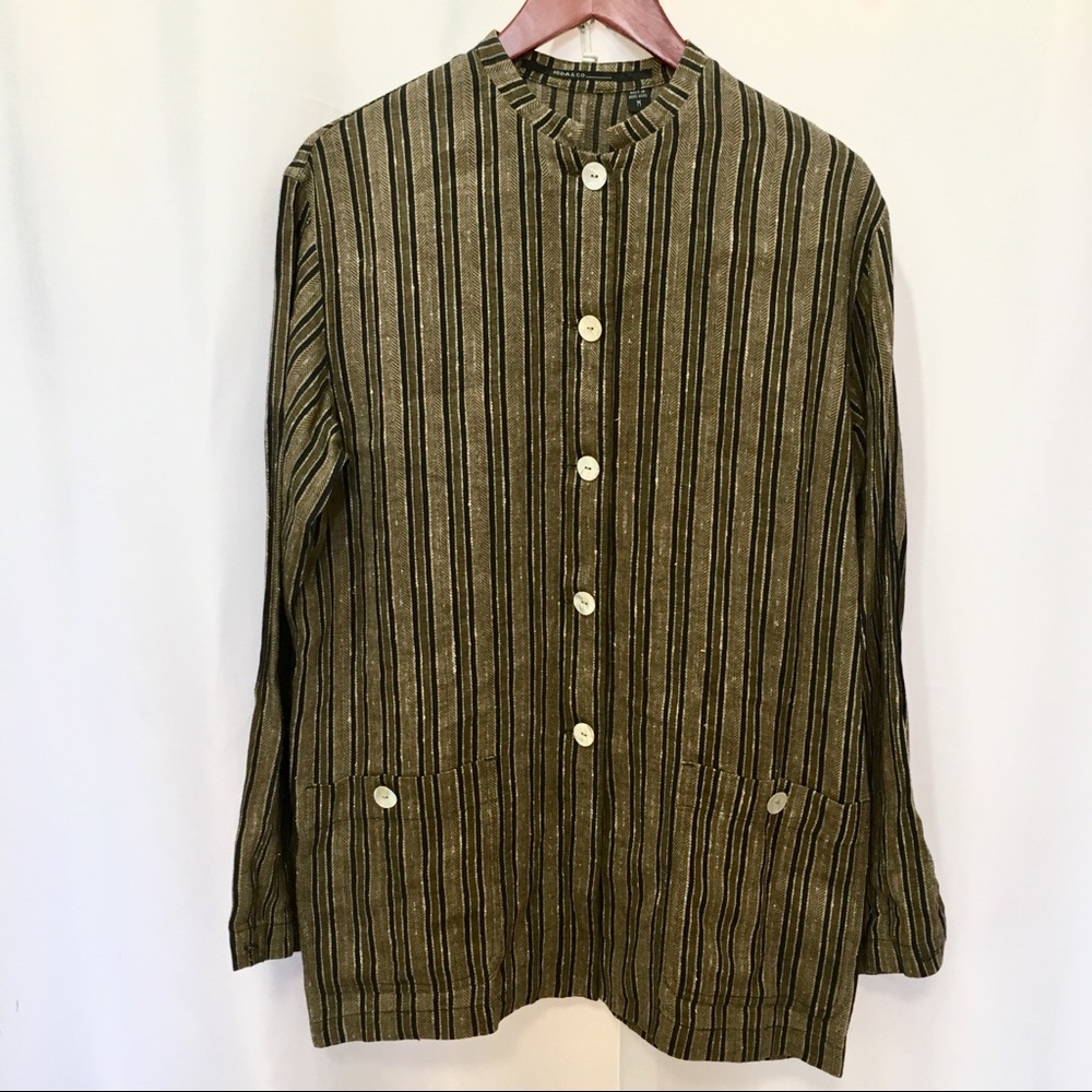 ISDA Linen Rayon Jacket Medium